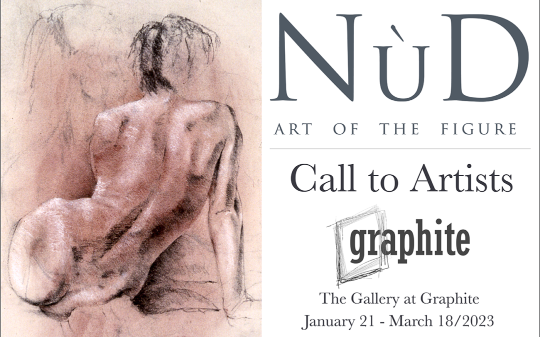 NùD, an exhibit of figurative art, will be on display at Gallery at Graphite in Edmonds, Washington, from January 21-March 18, 2023. There is currently a call to artists for this juried show, with a deadline of November 1, 2022.